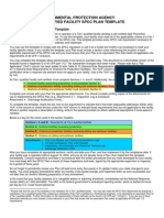 U.S. Environmental Protection Agency Tier I Qualified Facility SPCC Plan Template
