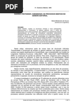 Querer, pretender, considerar os processos mentais no gênero editorial