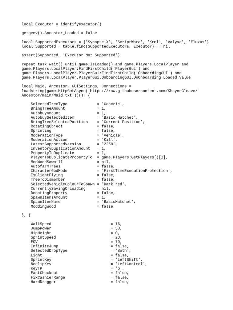 Roblox Executor Script Setup Guide | PDF