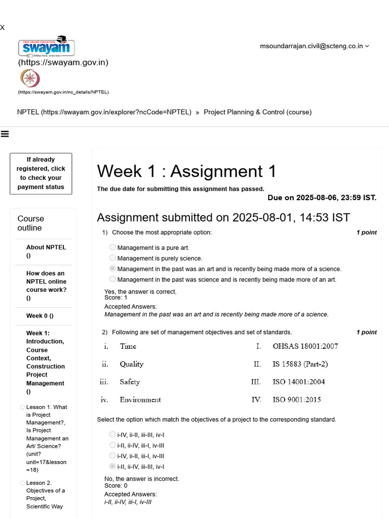 Week 1 - Introduction, Course Context, Construction Project Management ...