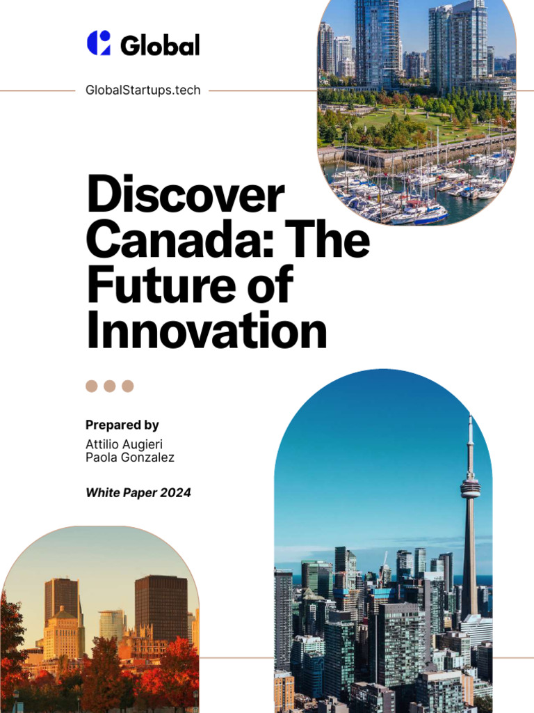 Canada: Innovation and Startup Insights | PDF | Small Business ...