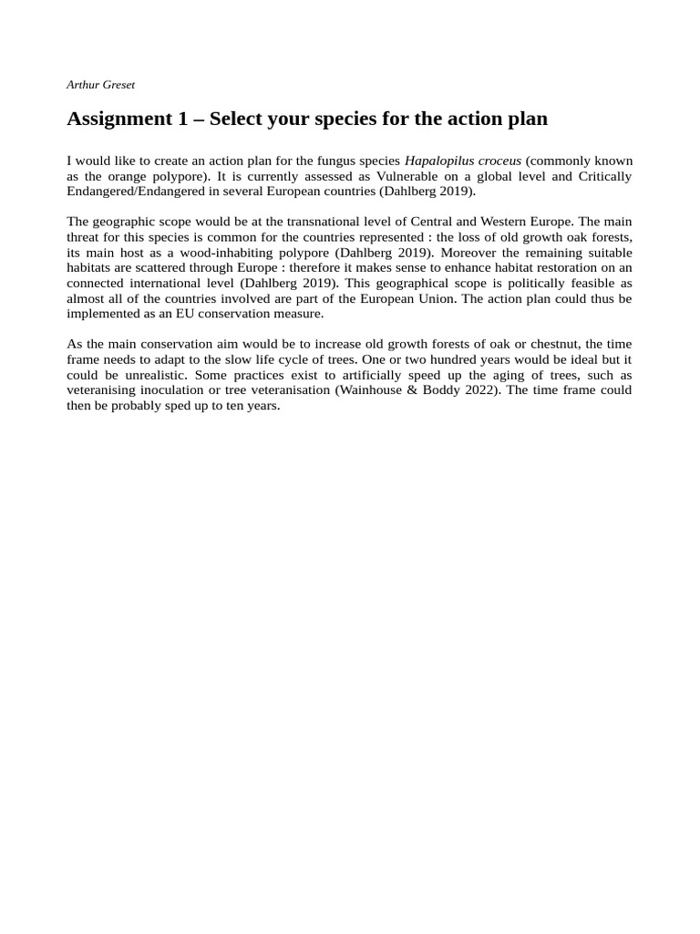 Assignment1 EBCSH | PDF