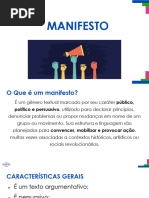 Como Escrever um Manifesto Artístico | PDF