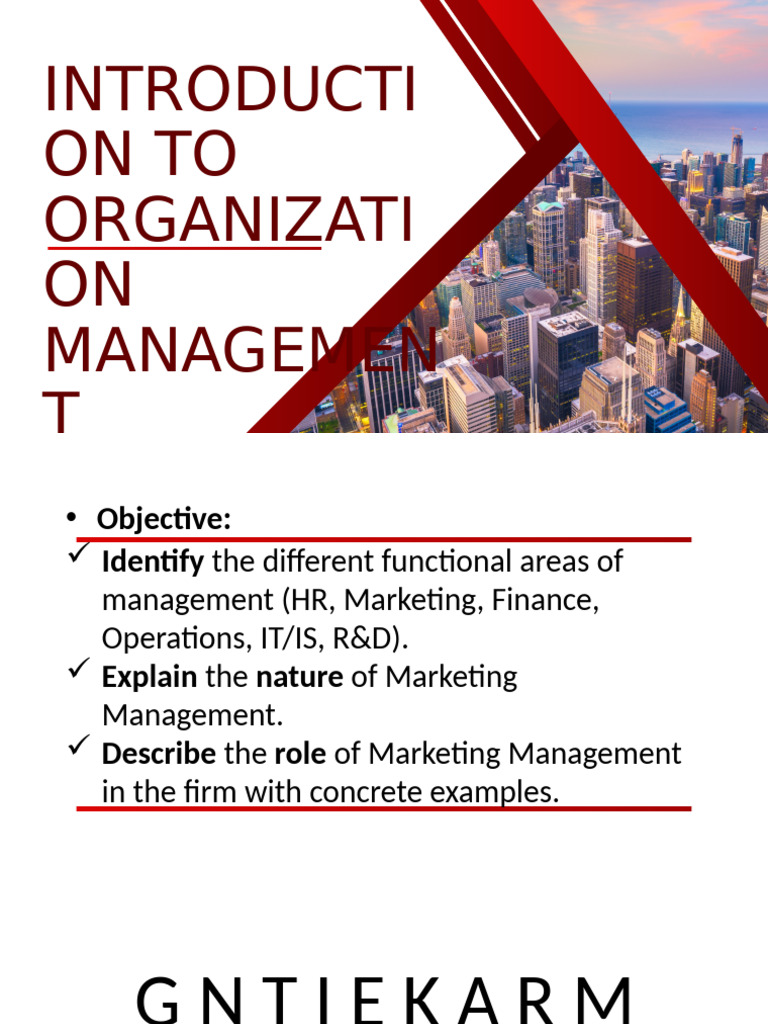 1.2. Functional Areas of Management-Marketing | PDF | Marketing ...