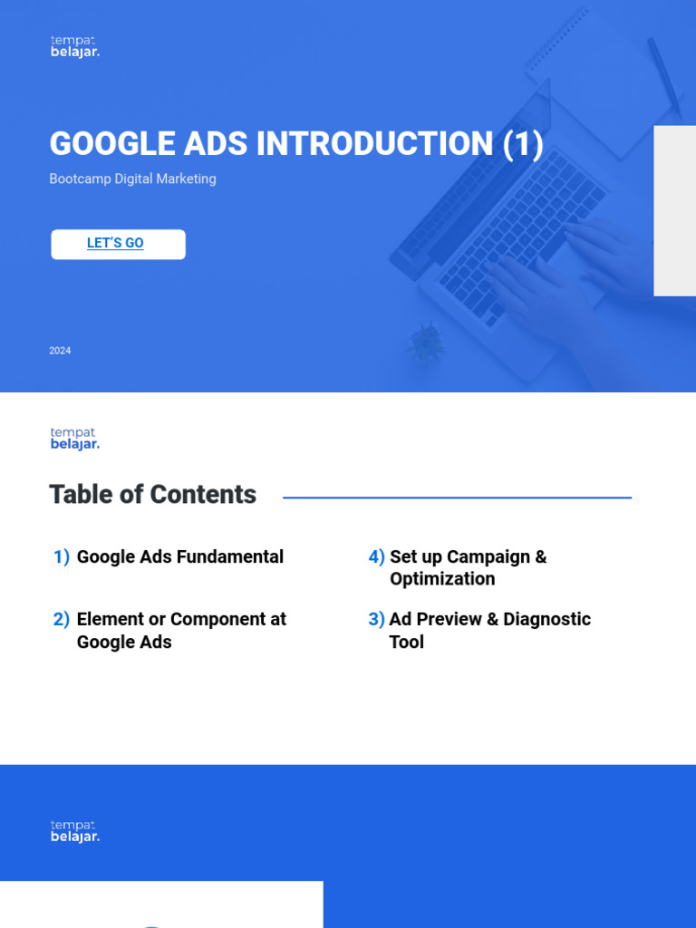 Panduan Dasar Google Ads 2024 | PDF