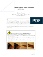 eZWSN - Exploring Wireless Sensor Networking Lab Version