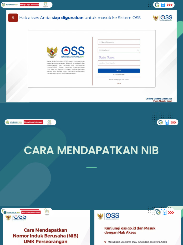 Panduan Lengkap Mendapatkan NIB | PDF