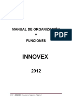 Manual de Organización y Funciones