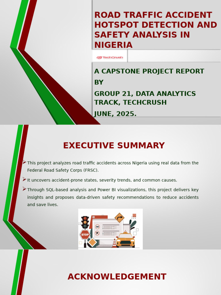 Nigeria Road Traffic Accident Analysis | PDF | Information Technology ...