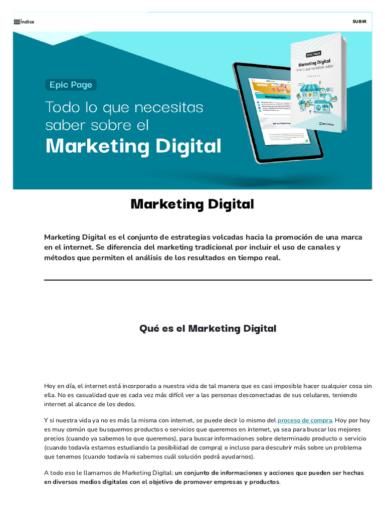 Estrategias Clave de Marketing Digital | PDF | Publicidad digital ...