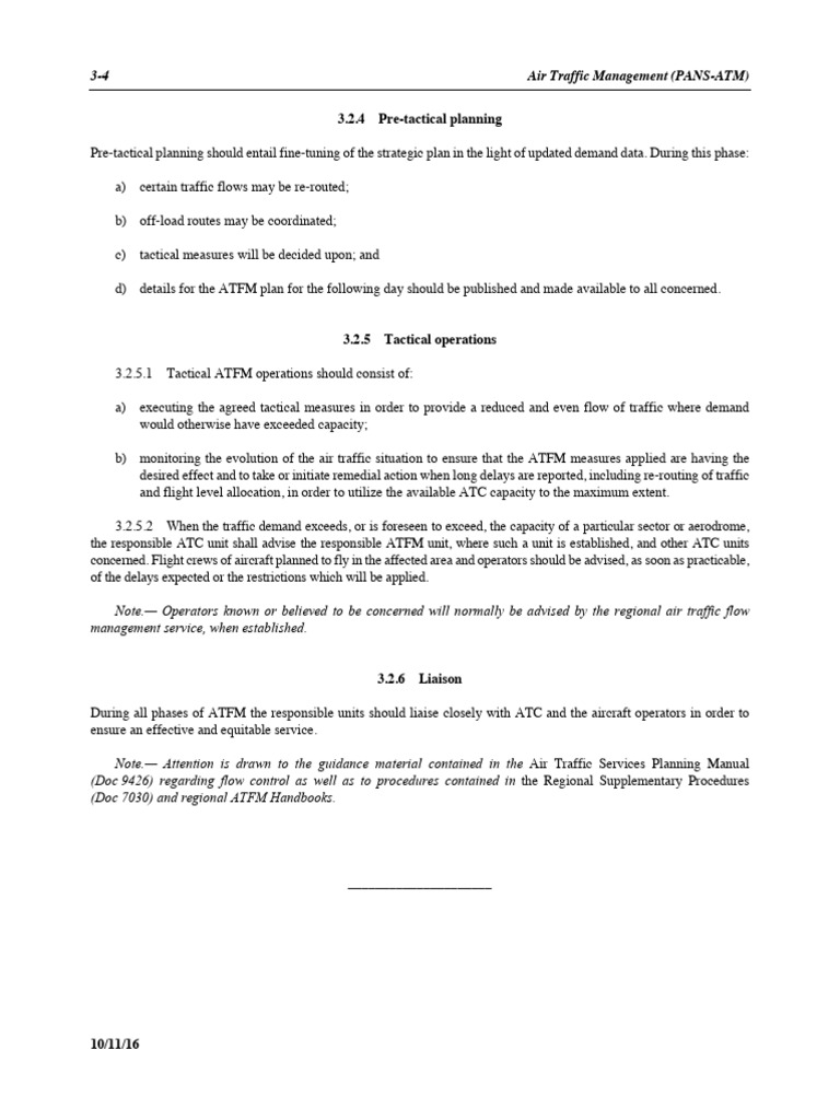Chap 3 - Tactical in Navigation | PDF | Air Traffic Control | Aviation