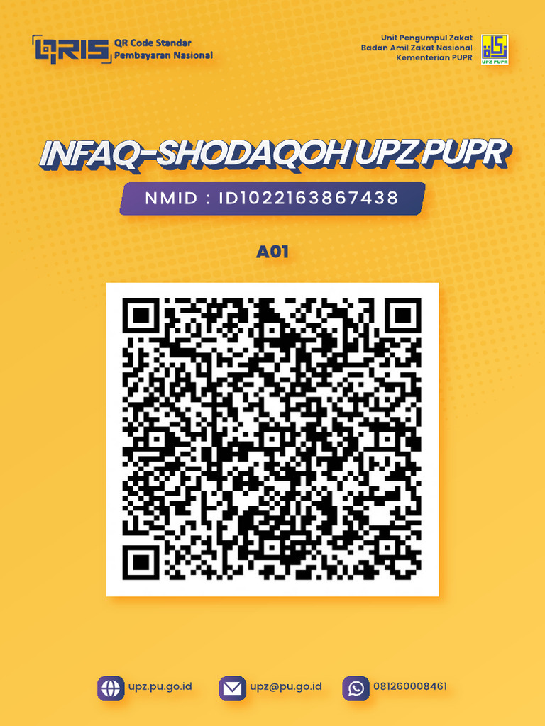 QR Code Infaq Pupr | PDF