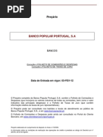 preçario banco popular