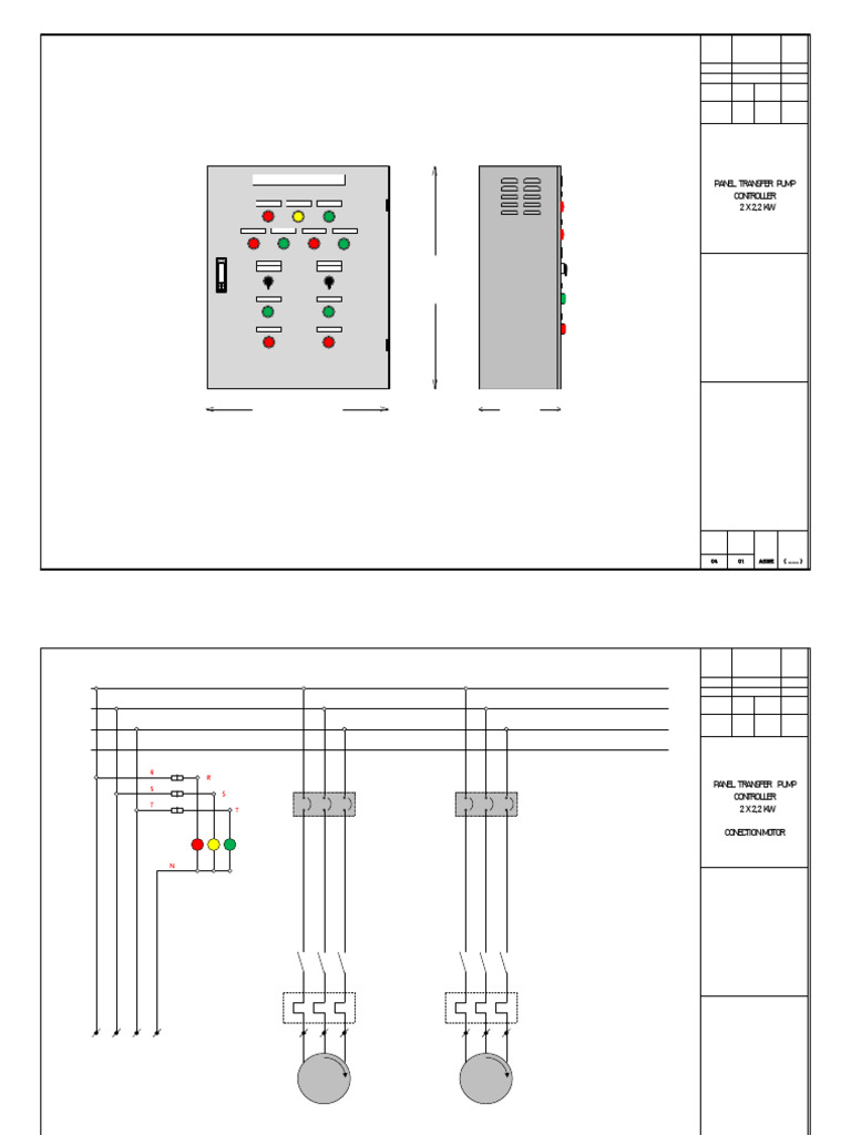 Transfer Pump Controller Design 2x2.2KW | PDF | Power Engineering ...
