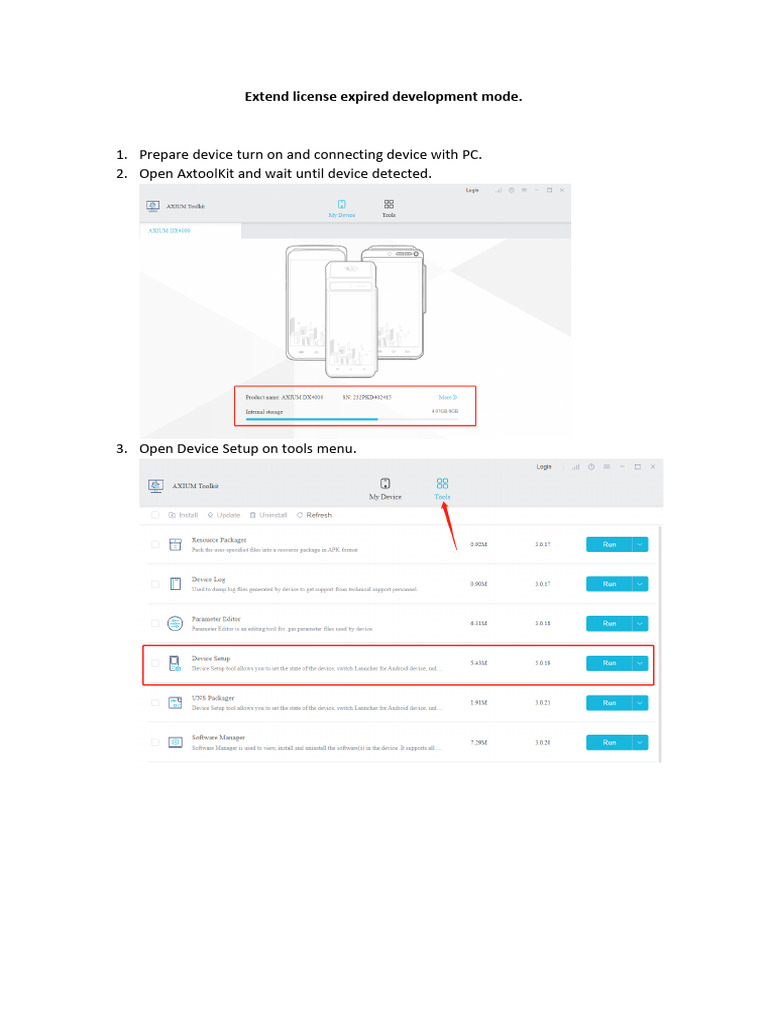 Extend License Expired Development Mode | PDF