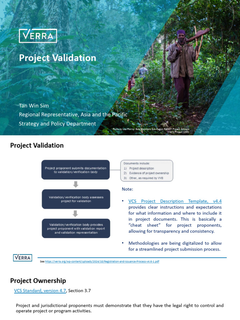 Bale Mountains REDD+ Project Validation Guide | PDF | Verification And ...