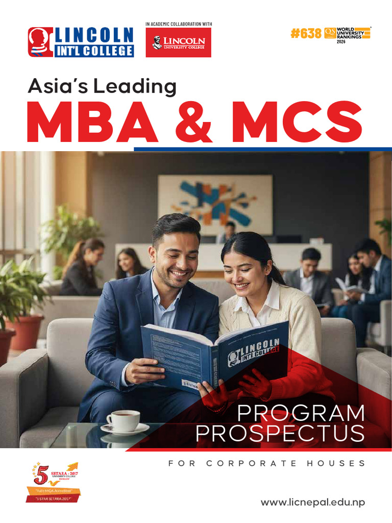 01 Lic MBA-MCS 25 v2 LOW | PDF | Master Of Business Administration ...