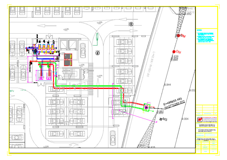 Proposed Chilled Water Pipe Routing From The Plot Limit To Ets Room ...