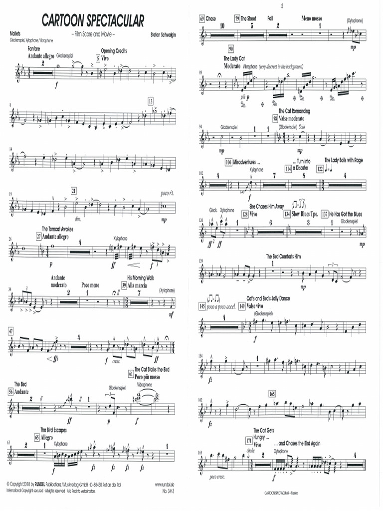 Cartoon Spectacular Mallets | PDF