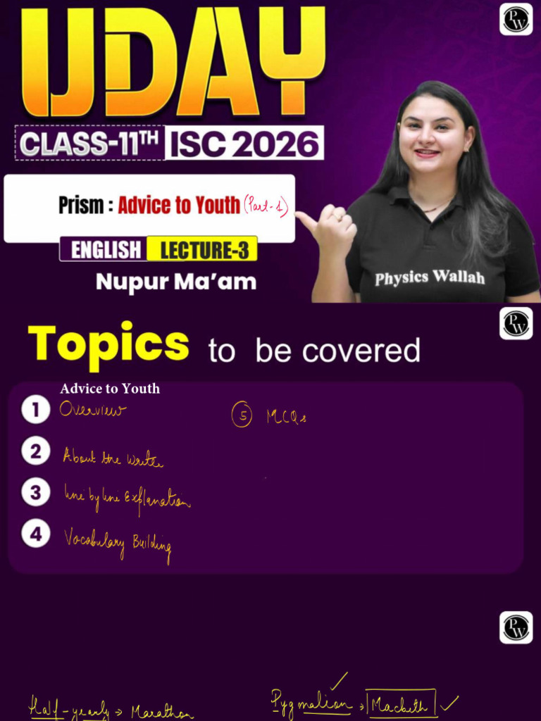 Prism 03 - Class Notes | PDF