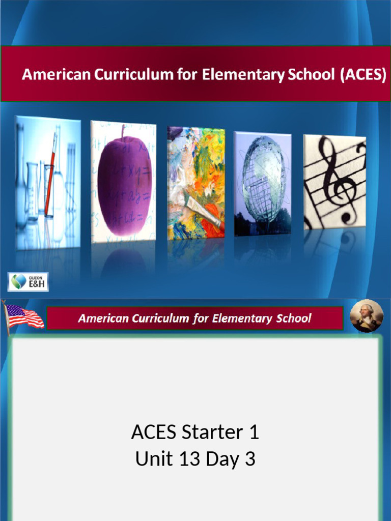 ACES Starter 1 Days 3-4 | PDF