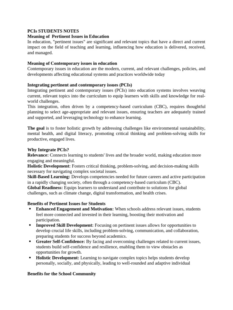 Pertinent and Contemporary Notes 1 | PDF | Learning | Social Psychology