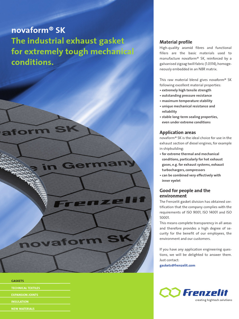 Novaform SK Brochure en | PDF | Mechanical Engineering | Applied And ...