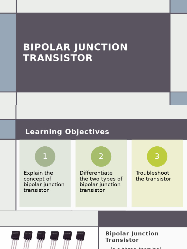 Understanding Bipolar Junction Transistors | PDF