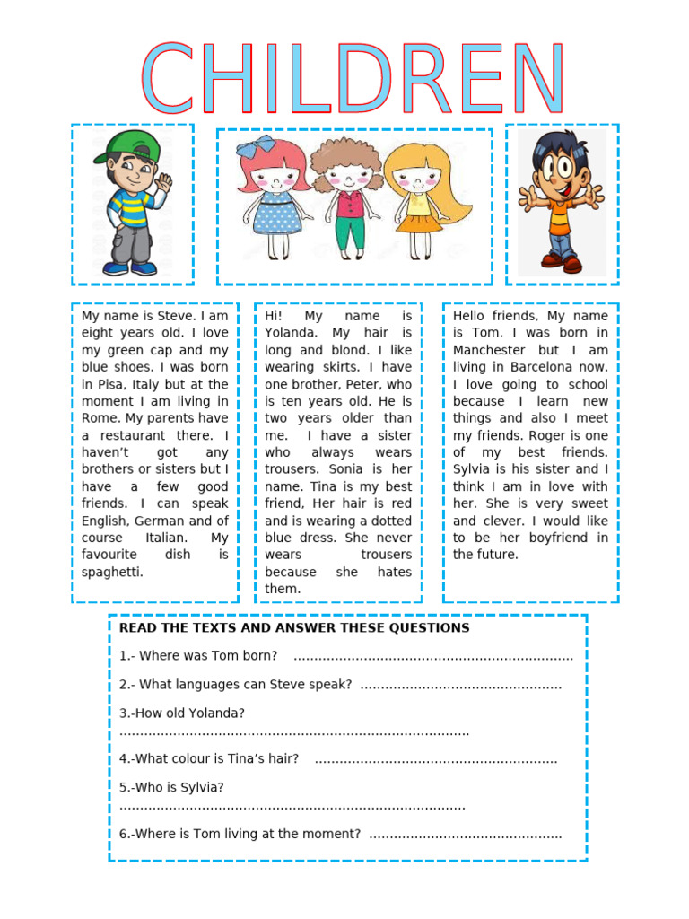 Comprensión Lectora para Primaria | PDF
