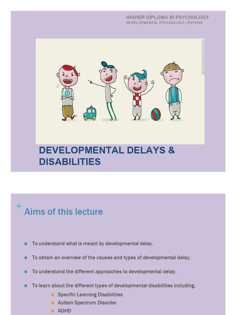 Understanding Developmental Delays | PDF | Learning Disability ...