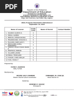 ARAL Math Program for Grade 3 Intervention | PDF