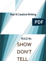 Year 8 Creative Writing