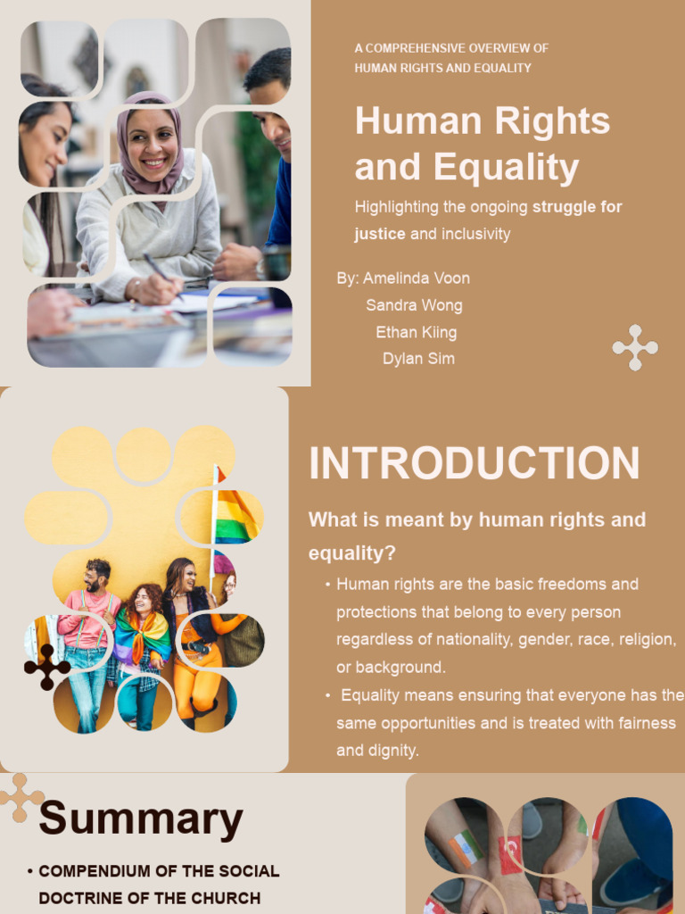 Human Rights and Equality For All | PDF | Dignity | Social Equality