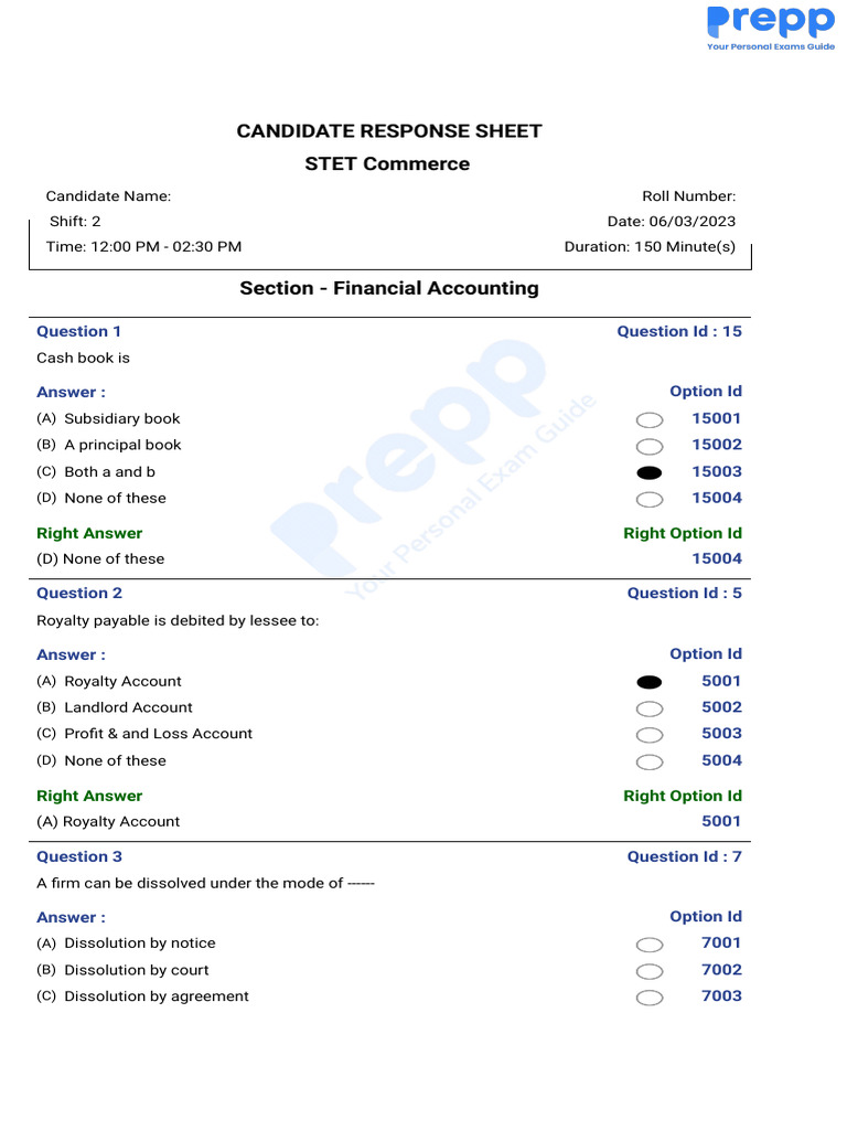 STET Commerce Exam Notes PDF | PDF | Debits And Credits | Accounting