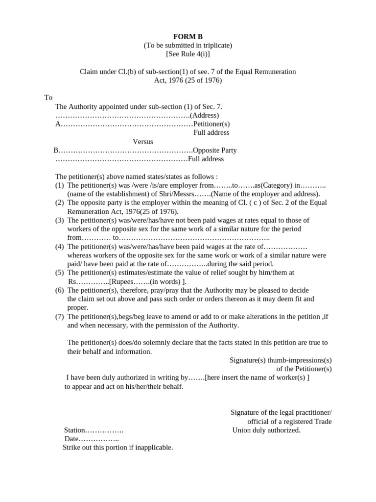 Form B C | PDF | Justice | Crime & Violence