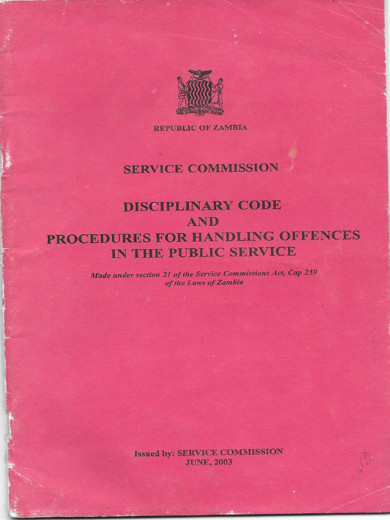 Disciplinary Code | PDF