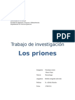 Informe Los - Priones Molecular I