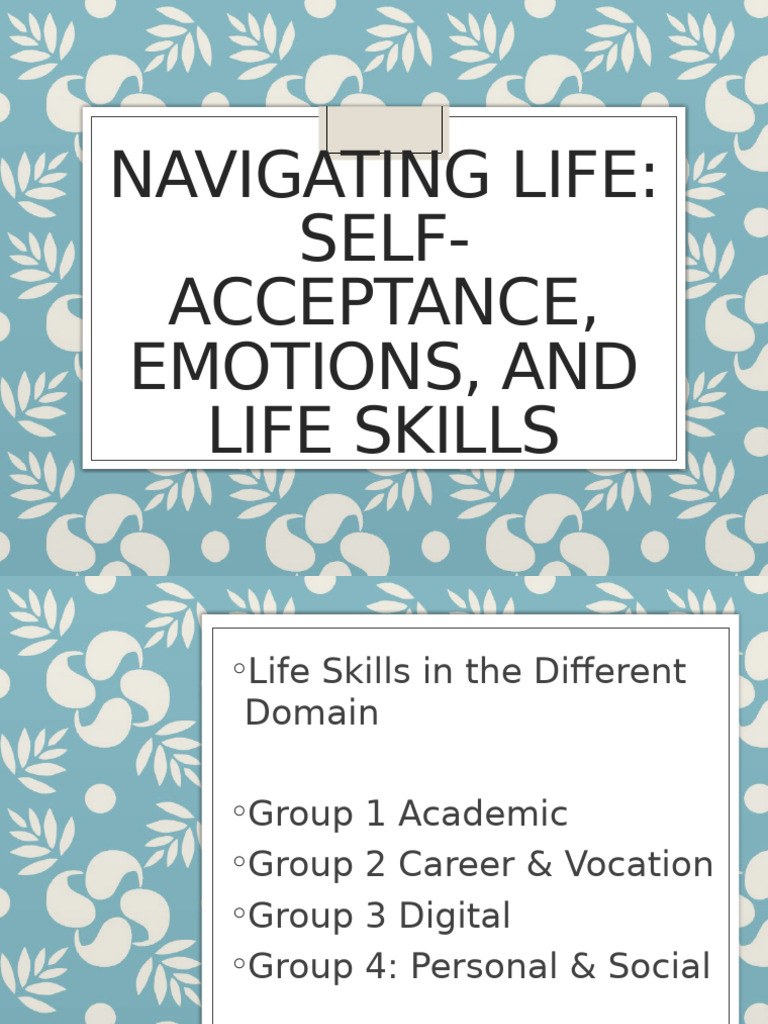 Self Acceptance Lesson Full Text | PDF | Emotions | Well Being