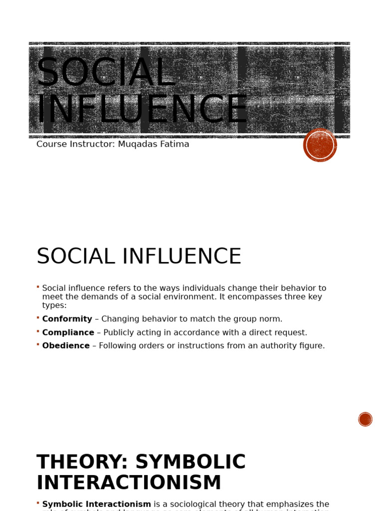 8-Social Influence | PDF | Conformity | Group Processes