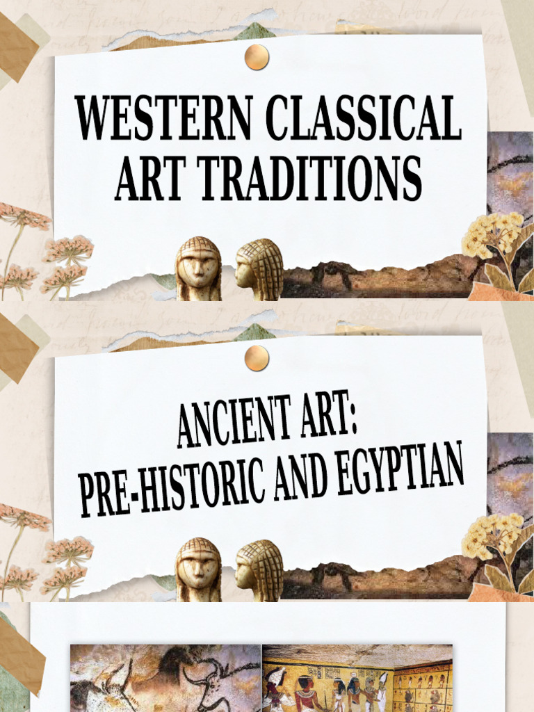 Prehistoric and Egyptian Art Overview | PDF | Ancient Egypt | Egyptian ...