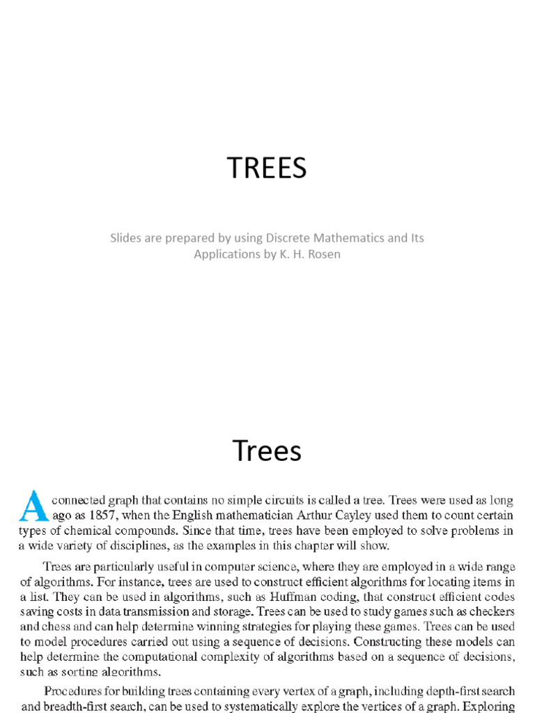 15 Trees | PDF