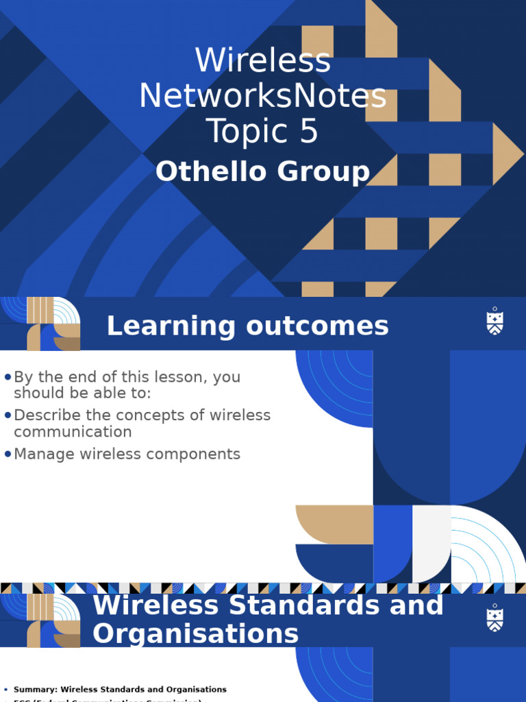 Wireless Communication Standards Overview | PDF | Ieee 802.11 ...