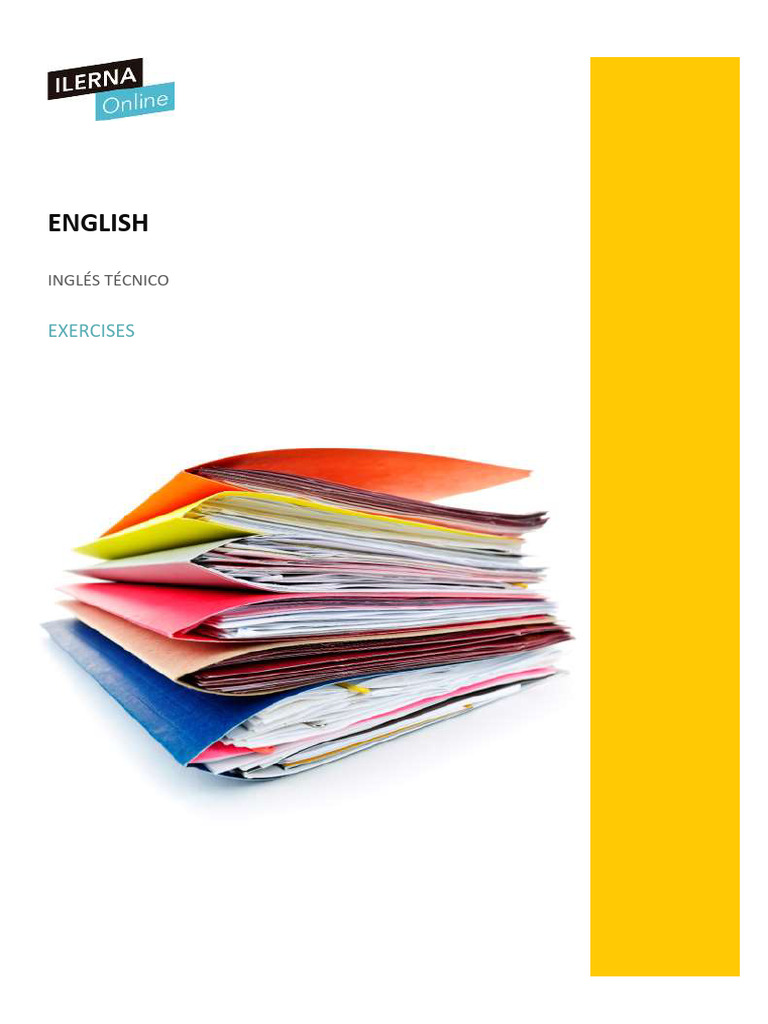 Technical English Verb Exercises | PDF | Language Mechanics | Grammar