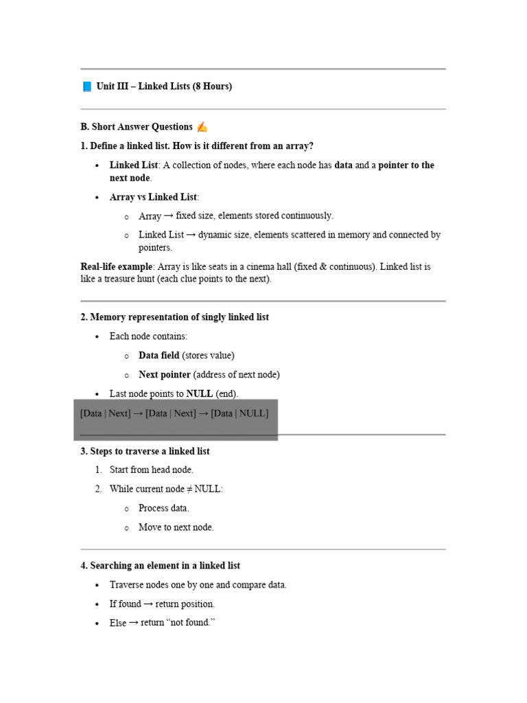 Understanding Linked Lists Basics | PDF | Queue (Abstract Data Type ...