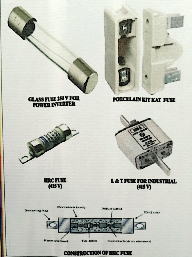 Industrial Fuse and Circuit Breaker Guide | PDF | Fuse (Electrical) | Relay