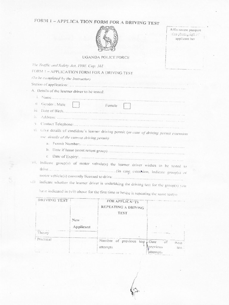 Form 1 | PDF