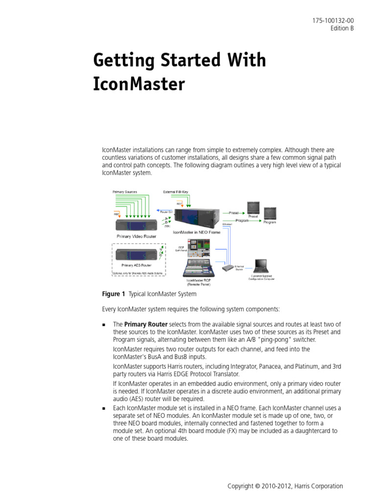 IconMaster Quick Start Ed B 175-100132-00 | PDF | Ip Address | Computer ...