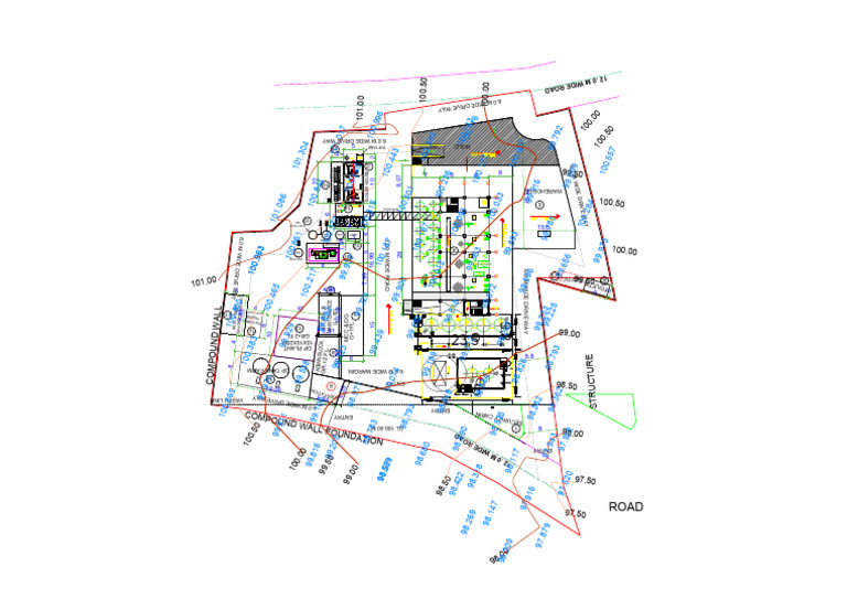 Site Layout and Infrastructure Plan | PDF | Gases | Energy Technology