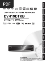 Dvr19dtkb Om en Toshiba