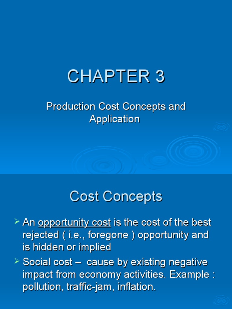 Cost Concepts and Classifications for Engineering Economic Analysis